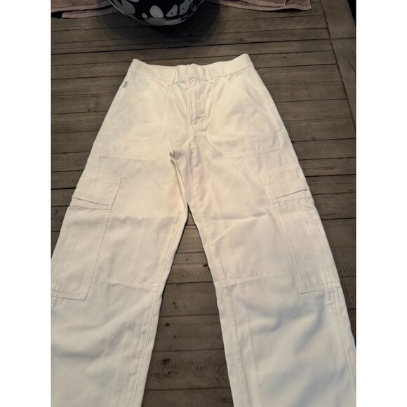 Citizens of Humanity Marcelle Low Slung Easy Cargo Barrel Pants Pashmina Size 24 - Picture 4 of 5